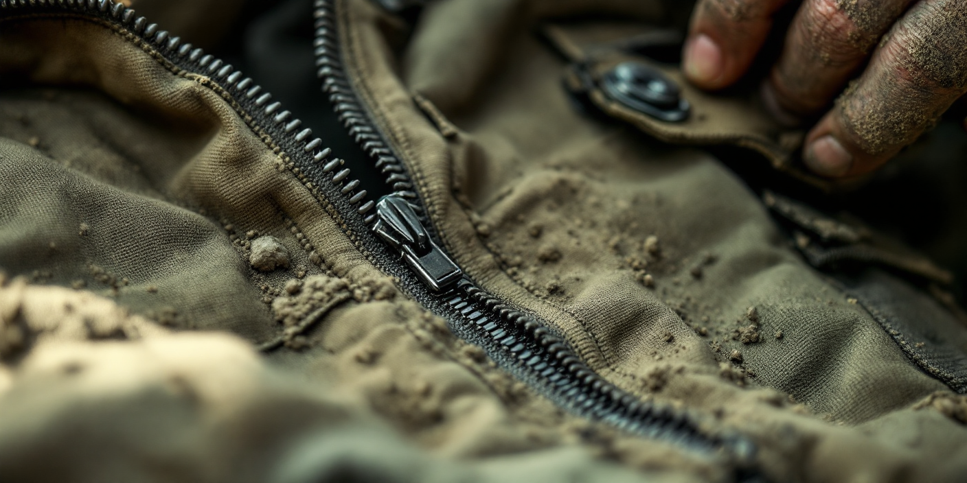 military and tactical zippers