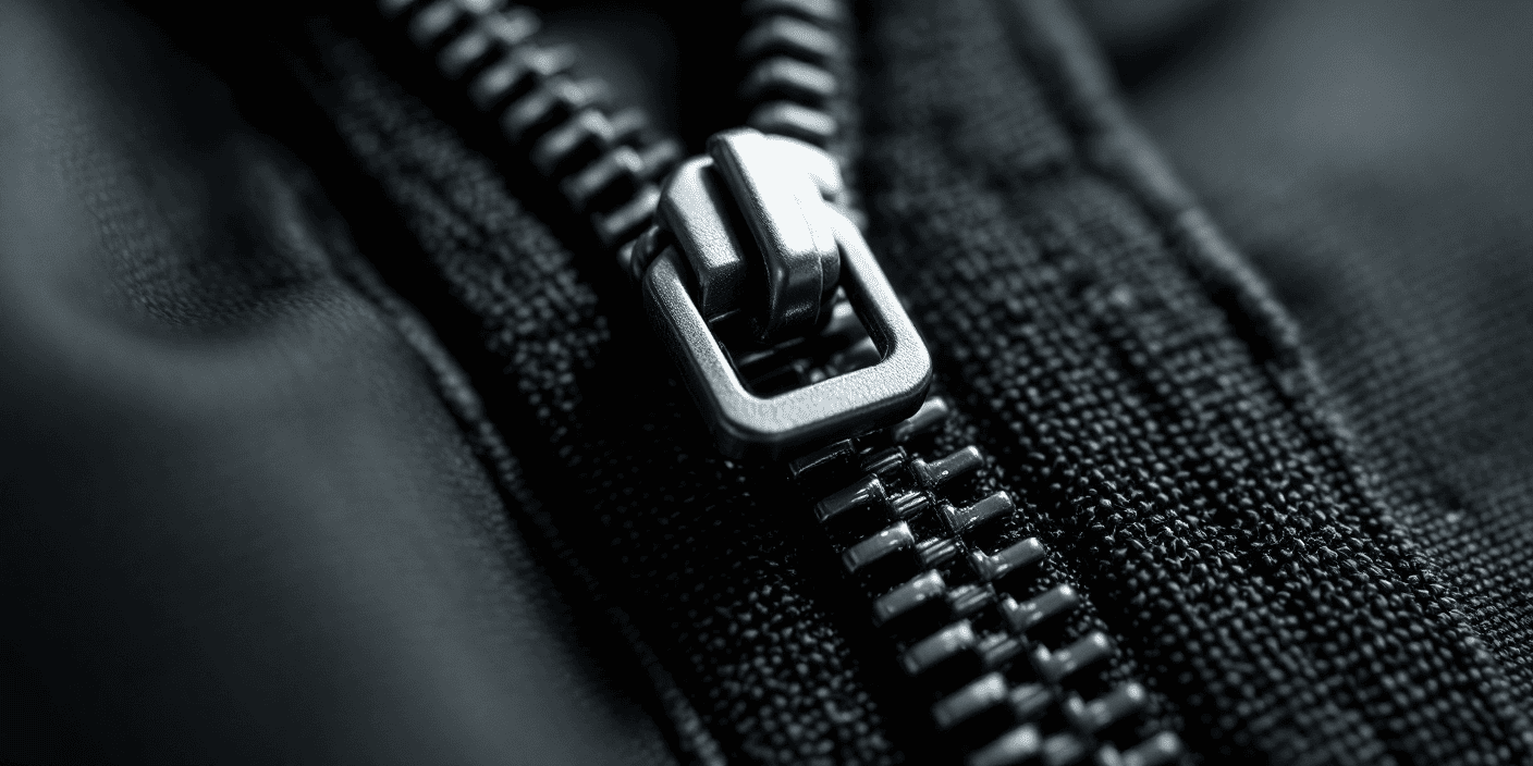Number 10 zipper