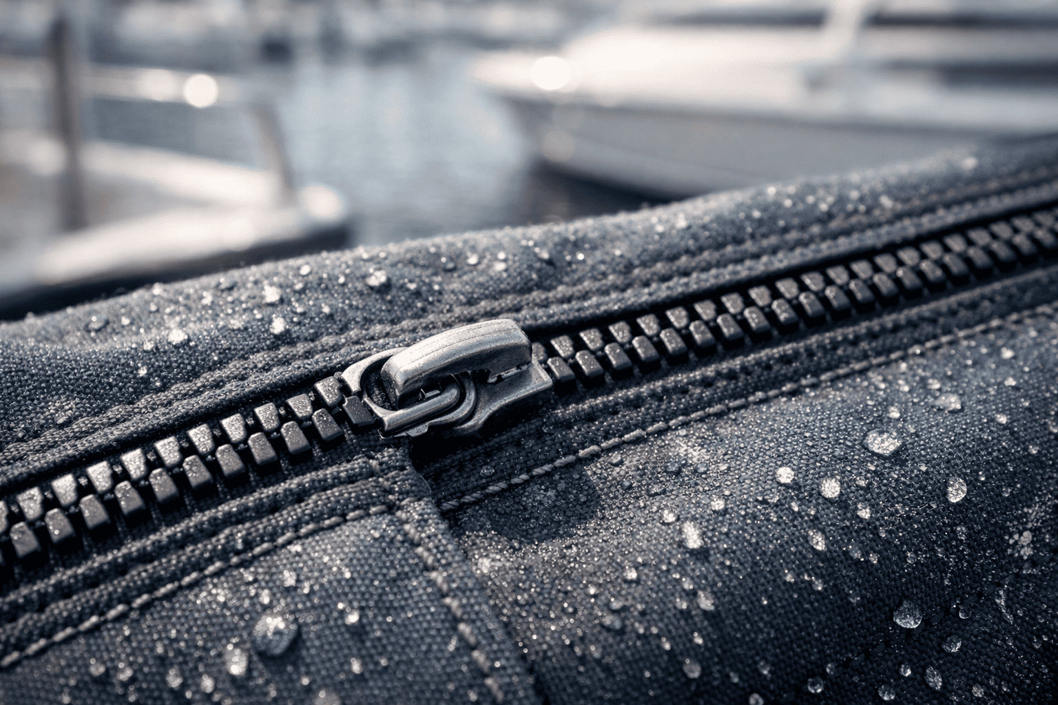 marine applications for heavy duty zippers